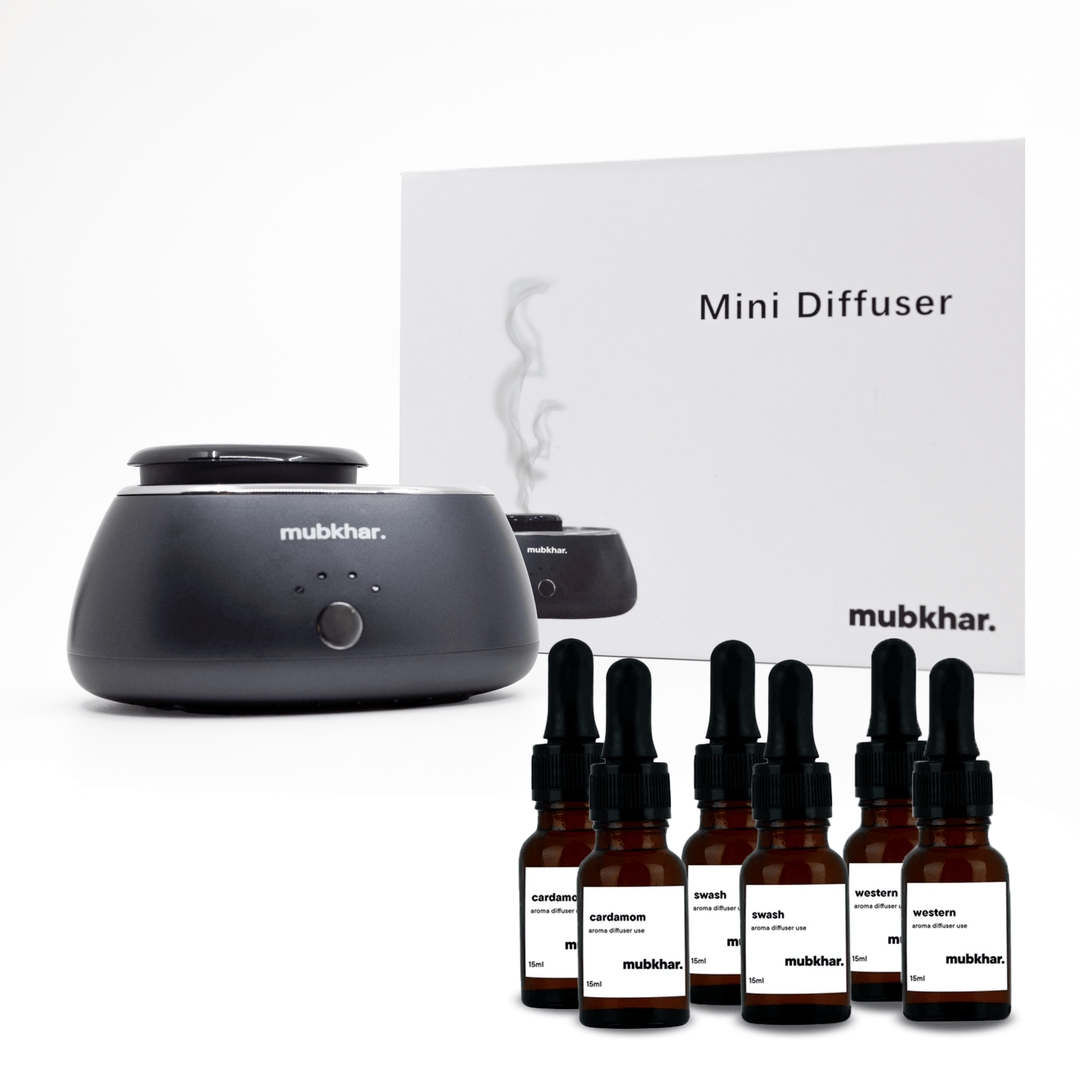 Mubkhar Electric Diffuser + 6 Essential Oils